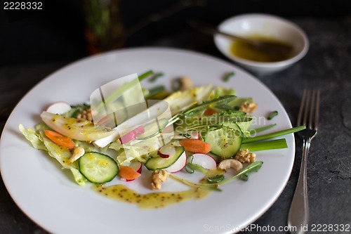 Image of Salad of spring vegetables