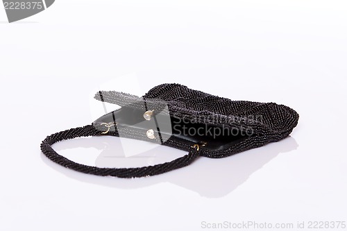 Image of Lady black handbag