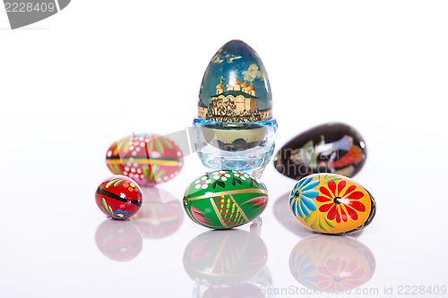 Image of Painted easter eggs