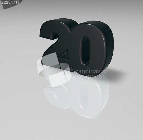 Image of number twenty