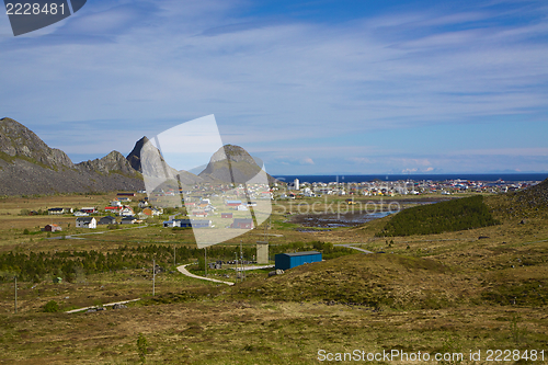 Image of Norwegian town Sorland