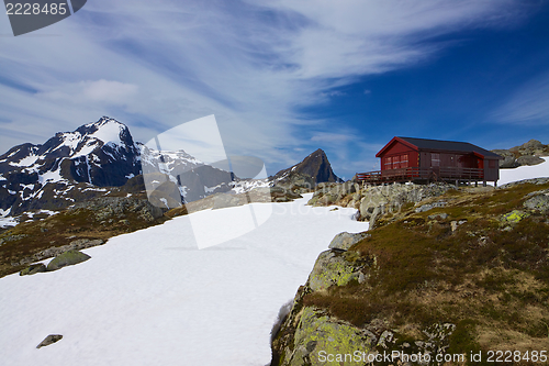Image of Norwegian mountain hut