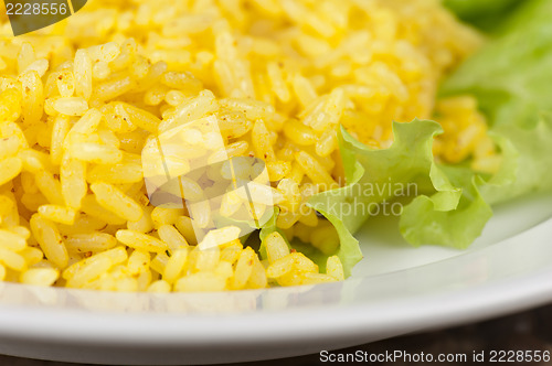 Image of golden rice