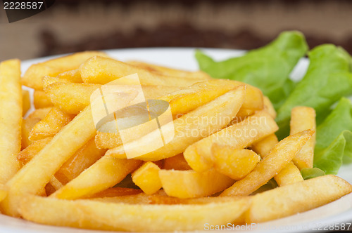 Image of Golden potatoes fries