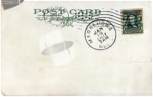 Image of Benjamin Franklin Stamp, 1907