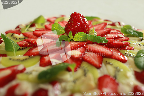 Image of strawberry cake