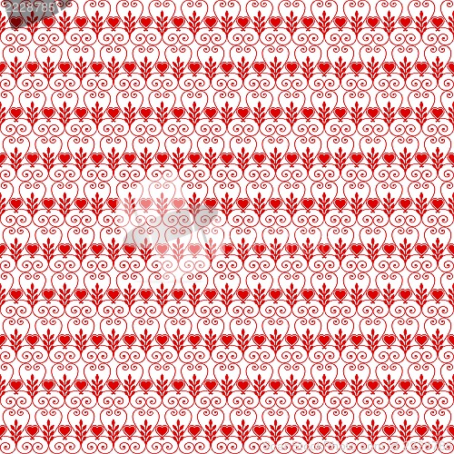 Image of seamless floral pattern
