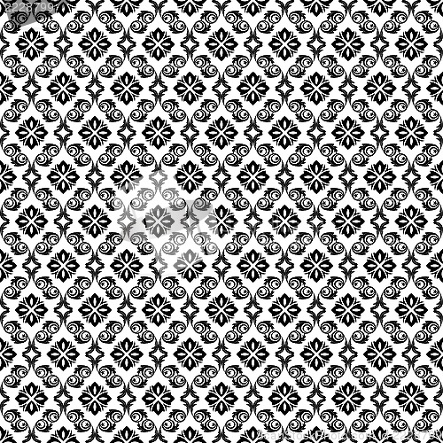 Image of seamless floral pattern