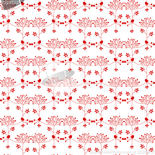 Image of seamless floral pattern