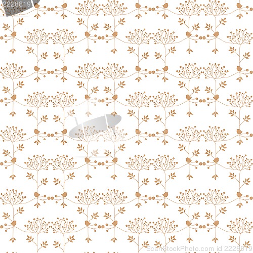 Image of seamless floral pattern