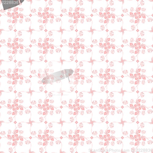 Image of seamless floral pattern