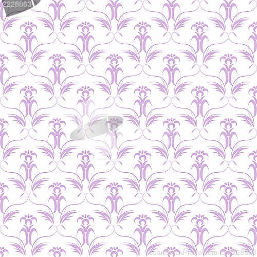 Image of seamless floral pattern