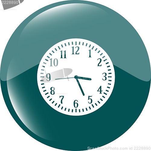 Image of Clock icon button