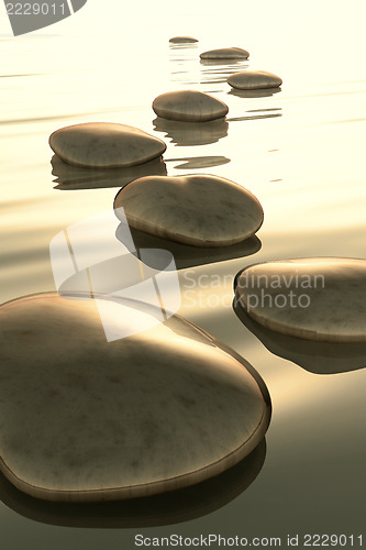 Image of step stones