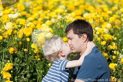 Image of family in the park