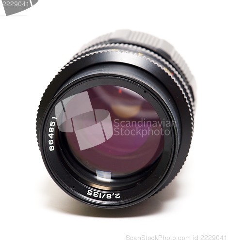 Image of photo lens closeup