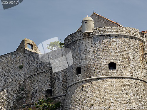 Image of Guard house on Dubrovnik wall