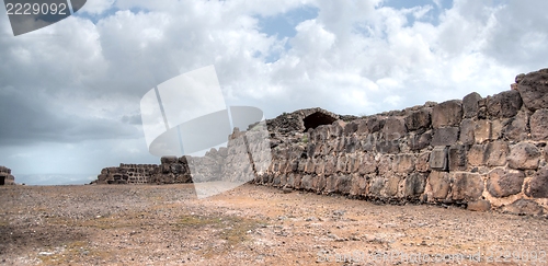 Image of Belvoir castle ruins in Galilee