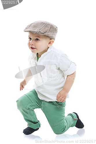 Image of Dapper little boy in a cute outfit