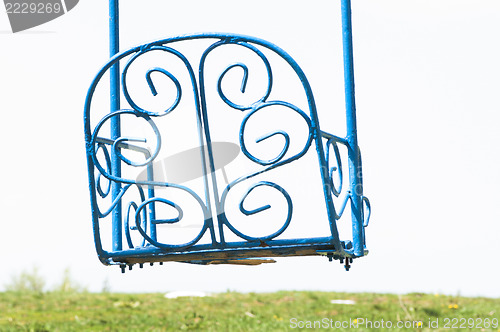Image of Blue swing