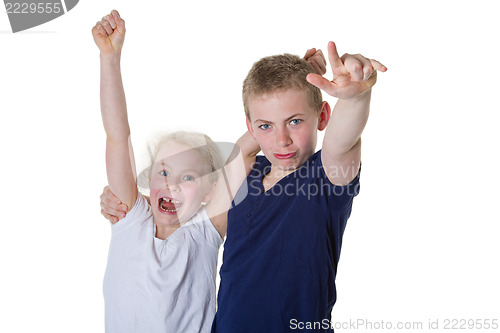 Image of Brother and sisters