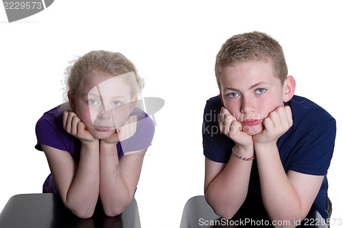 Image of Bored kids