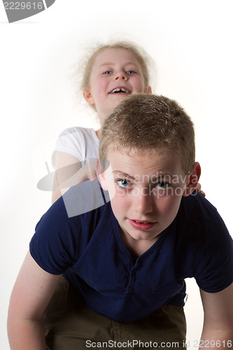 Image of Brother and sisters