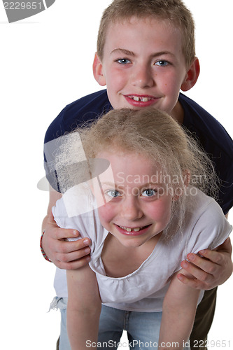 Image of Brother and sisters