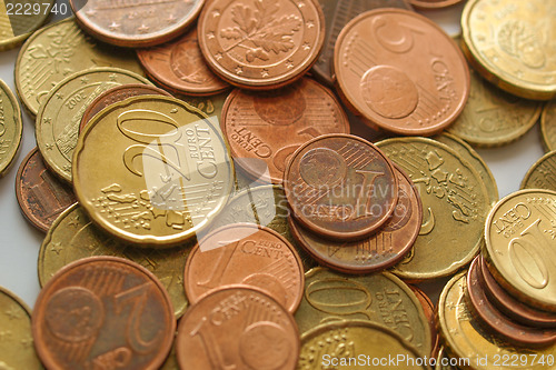 Image of Euro coins
