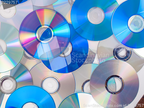 Image of CD DVD DB Bluray disc