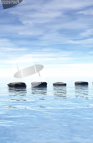 Image of stones path