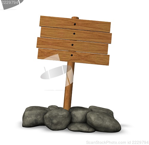 Image of wooden sign