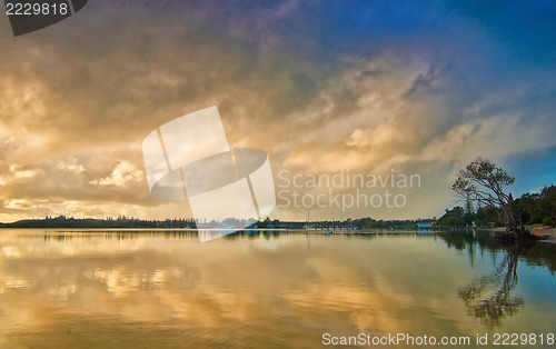 Image of sunset at yamba