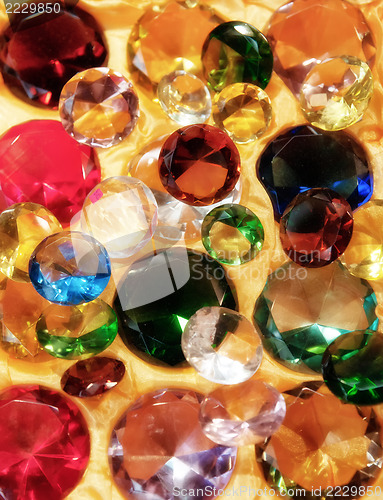 Image of glass gems