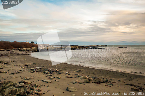 Image of A shot of an early morning aquidneck island, newport, ri