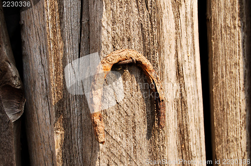 Image of old horseshoes