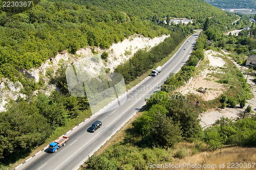 Image of mountain road