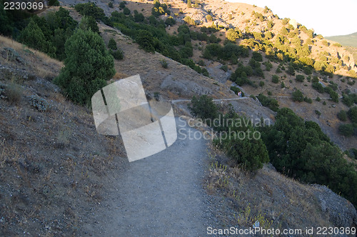 Image of mountain road