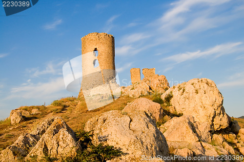 Image of old fortress in Crimea