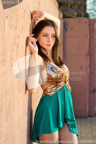Image of Attractive young lady 