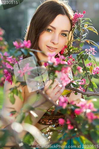 Image of Pretty young woman