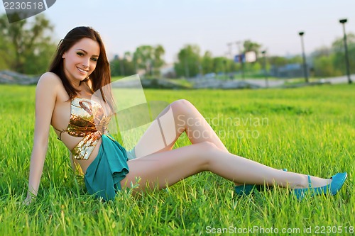 Image of Alluring young woman