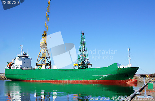 Image of The cargo ship