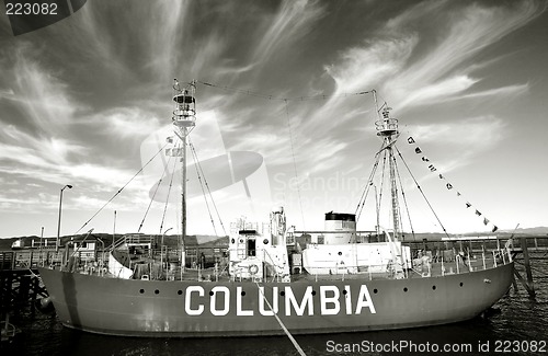 Image of Coast Guard Lightship Columbia