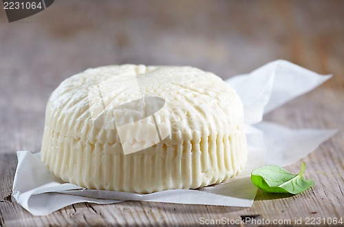 Image of fresh feta cheese 