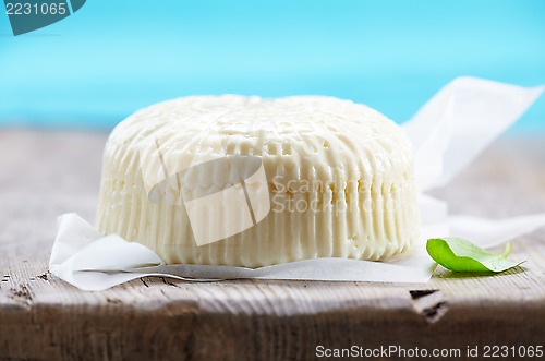 Image of fresh feta cheese 