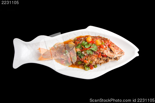 Image of Thai Red Snapper with Tamarind Sauce