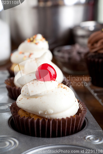 Image of Cupcake with a Cherry on Top