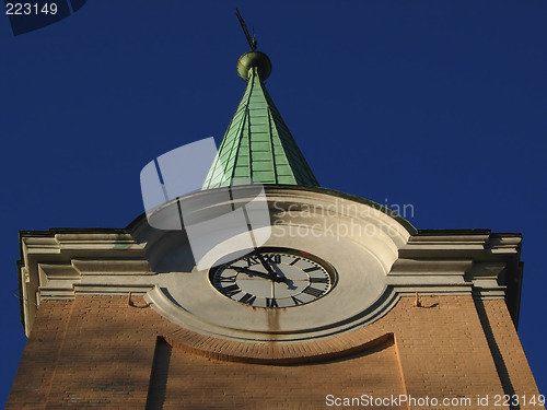 Image of Norwegian church tower