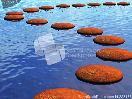 Image of stepping stones